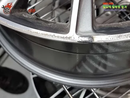 benz S450 휠 복원 다이아컷팅 휠 수리 / 서울 강남