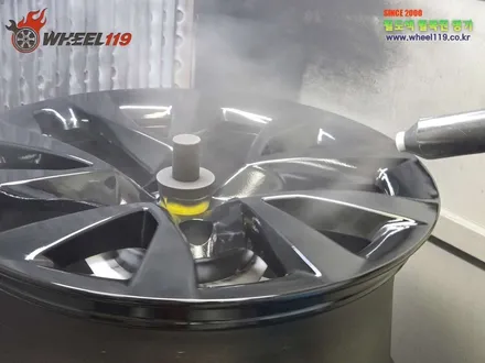테슬라 모델X 휠 복원 강남 휠 복원 명가 wheel119 / 서울 강남