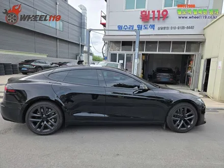 테슬라 모델S 휠 수리  전문 휠119 / 서울 강남