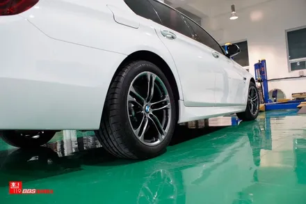 고스트크롬 휠도색 BMW520 18인치휠 휠119 / 서울 강남