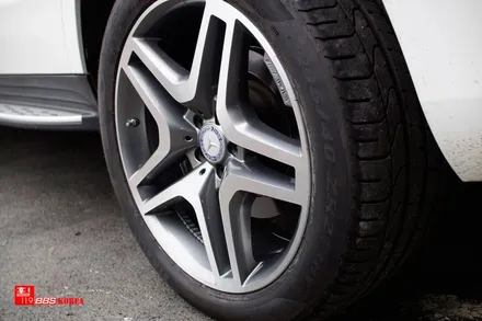 벤츠 GLS350 21인치휠 AMG 다이아컷팅 휠수리 휠119 / 서울 강남