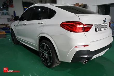 BMW X4 다이아컷팅 휠수리 전문공장 휠119 / 서울 강남