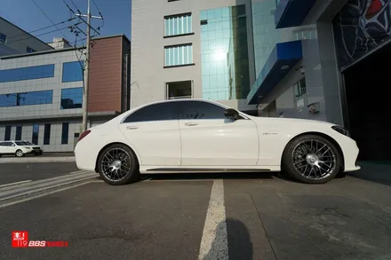 c63 AMG 고스트크롬 휠도색 휠119 / 서울 강남