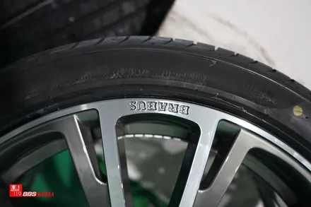 벤츠S500 20인치휠 브라부스 다이아컷팅 휠수리 휠119 / 서울 강남