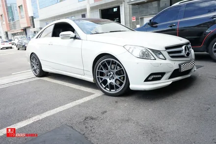 벤츠E350 BBS휠 CHR 19인치휠 장착 BBS코리아 정품 휠119 / 서울 강남