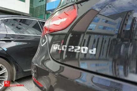벤츠GLC 19인치휠 크리스탈 블랙 휠도색 휠119 / 서울 강남