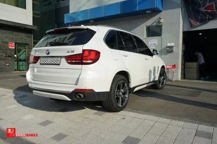 BMW X5 19인치휠 고스트크롬 색상으로 휠도색 휠119 / 서울 강남