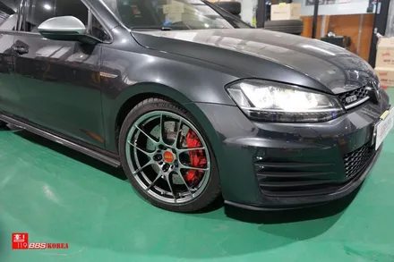 풀단조 경량휠 BBS휠 RF 18인치휠 골프 장착 / 서울 강남