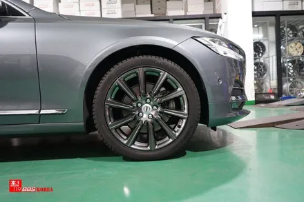 고스트크롬2 볼보 S90 휠도색 전문기업 휠119 / 서울 강남