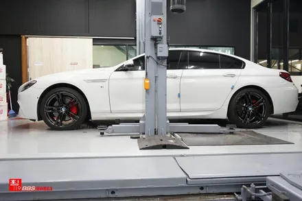 BMW6 잘못된 휠도색 박리후 고스트크롬2 휠도색 휠119 / 서울 강남