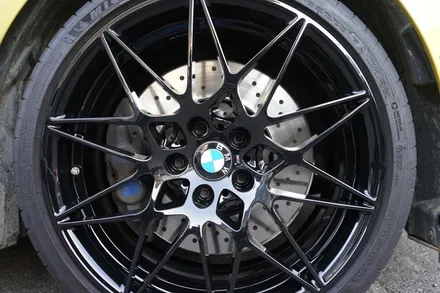 bmw m4 블랙유광 휠도색 / 서울 강남