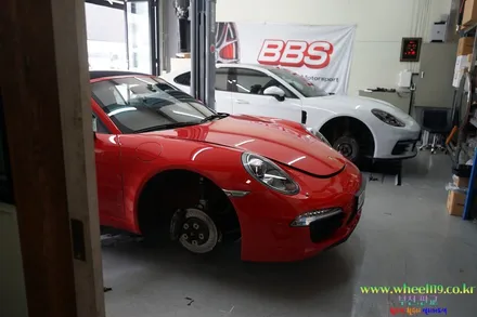 포르쉐 911 휠도색 복원 WHEEL119 / 강남 송파 서초 판교 분당