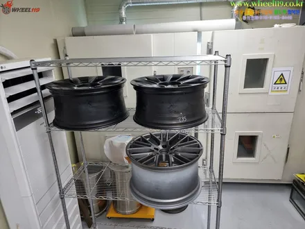 테슬라 모델Y 휠 복원 수서 휠도색 / 강남 송파 서초 판교 분당