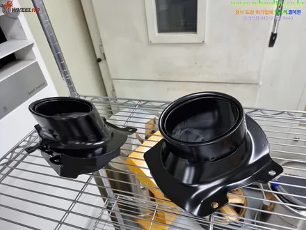 포르쉐 머플러 팁 도색 전문 휠119 / 강남 송파 서초 판교 분당