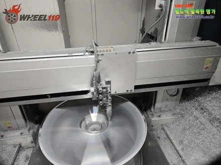 benz S450 휠 복원 다이아컷팅 휠 수리 / 서울 강남