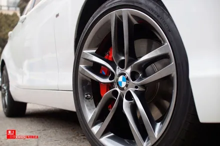 bmw118 순정휠 고스트크롬 휠도색 개발업체 휠119 / 서울 강남