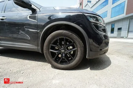 Qm6 18인치휠 검정유광 휠도색 선두기업 휠119 / 서울 강남