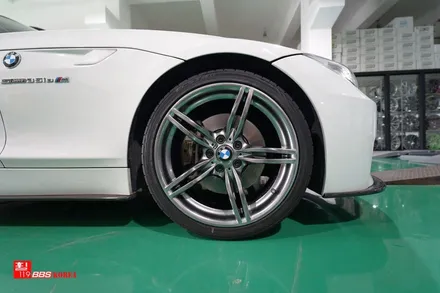 bmw4 잘못된 휠도색 재도색 고스트크롬 개발업체 휠119 / 서울 강남
