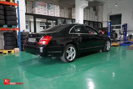 benz s500 잘못된 휠도색 박리후 재도색 휠119 / 서울 강남