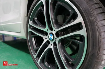 BMW X4 다이아컷팅 휠수리 전문공장 휠119 / 서울 강남