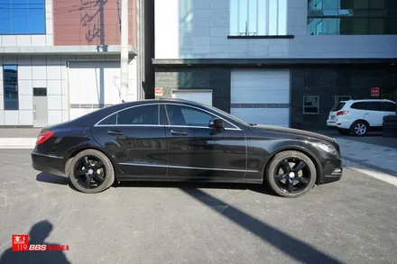 벤츠CLS350 블랙유광 휠도색 전문공장 휠119 / 서울 강남
