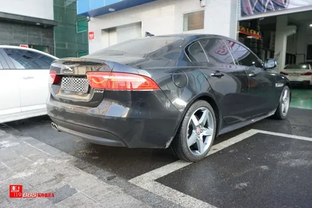 재규어 Xe 휠상처 다이아컷팅 원상복원 휠수리 휠119 / 서울 강남