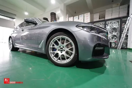BMW G30 BBS휠 19인치휠 CHR 실버색상 휠장착 휠119 / 서울 강남