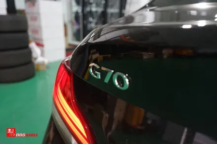 제네시스 G70 19인치휠 검정유광 휠도색 휠119 / 서울 강남
