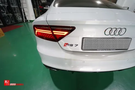 아우디 RS7 21인치휠 다이아컷팅 주차상처 휠수리 휠119 / 서울 강남