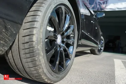 벤츠 CLS350 19인치휠 검정유광 휠도색 휠119 / 서울 강남
