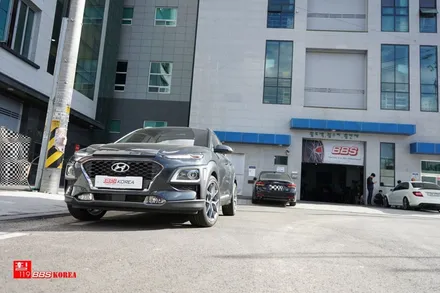 BBS휠 장착 현대자동차 코나 18인치휠 SR 휠119 / 서울 강남
