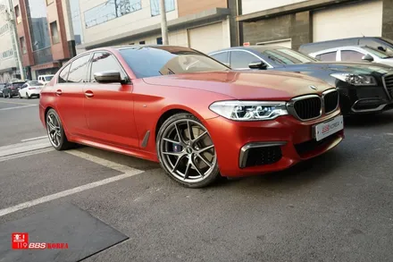 BMW M550 BBS휠 20인치휠 장착 휠119 / 서울 강남