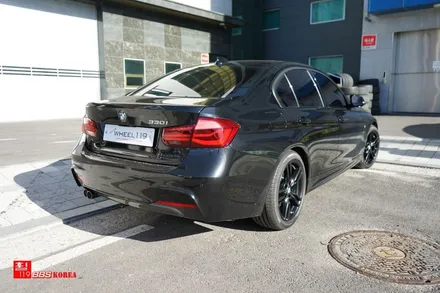 BMW 330 18인치휠 휠도색 멧블랙 휠119 / 서울 강남