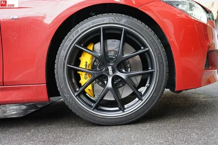 bmw320 bbs휠 CIR 19인치휠 블랙 장착 휠119 / 서울 강남