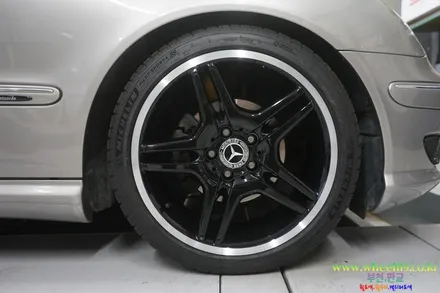 벤츠 AMG 휠 라인 투톤 커스텀 휠도색 휠119 / 강남 송파 서초 판교 분당