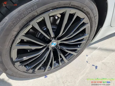 bmw 320i 휠도색 휠119 / 강남 송파 서초 판교 분당