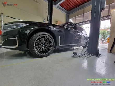 휠 기스 복원 bmw 750 고스트크롬2 색상 변경 / 강남 송파 서초 판교 분당