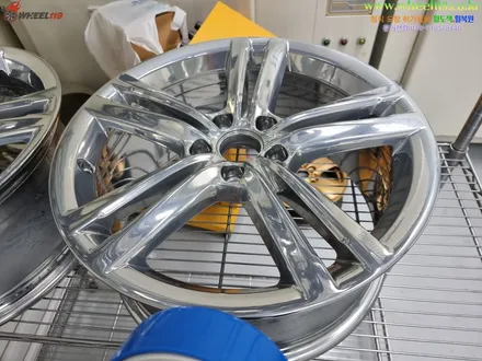 마포구 휠복원 폭스바겐 파사트 고스트크롬S 휠도색 / 강남 송파 서초 판교 분당