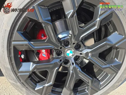 BMW X3  휠 도색 전문 블랙반무광 휠119 / 서울 강남