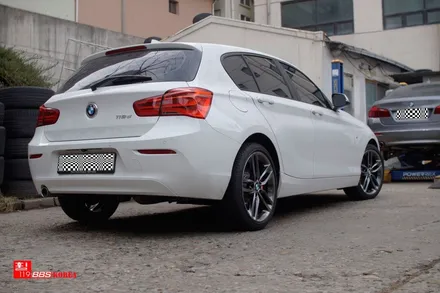 bmw118 순정휠 고스트크롬 휠도색 개발업체 휠119 / 서울 강남