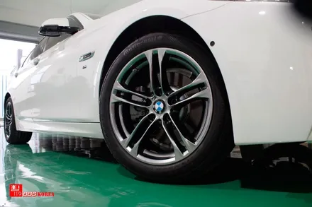 고스트크롬 휠도색 BMW520 18인치휠 휠119 / 서울 강남
