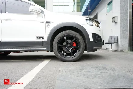 쉐보레 캡티바 검정반무광 휠도색 휠119 / 서울 강남
