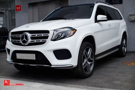 벤츠 GLS350 21인치휠 AMG 다이아컷팅 휠수리 휠119 / 서울 강남