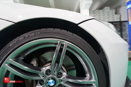 bmw4 잘못된 휠도색 재도색 고스트크롬 개발업체 휠119 / 서울 강남
