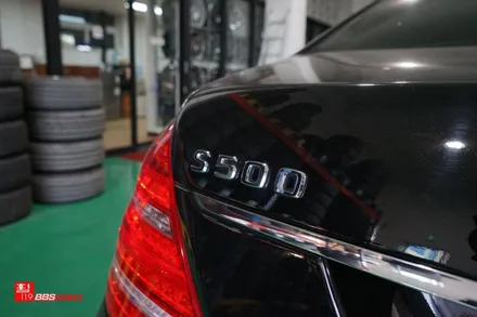 benz s500 잘못된 휠도색 박리후 재도색 휠119 / 서울 강남