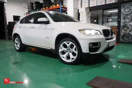bmw X6 20인치휠 Y스포크 박리후 재도색 휠119 / 서울 강남