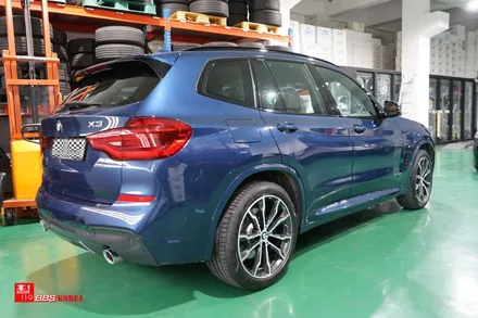 bmw x3 20인치휠 다이아컷팅 휠수리 휠119 / 서울 강남