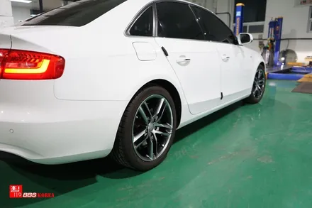 A4 아우디 18인치휠 고스트크롬 색상 휠도색 휠119 / 서울 강남