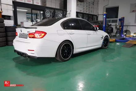 BMW3시리즈휠 BBS휠 SR 18인치휠 검정 휠도색 휠119 / 서울 강남