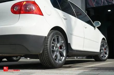 골프 GTI BBS휠 장착 SR 17인치휠 BBS코리아 정품 휠119 / 서울 강남